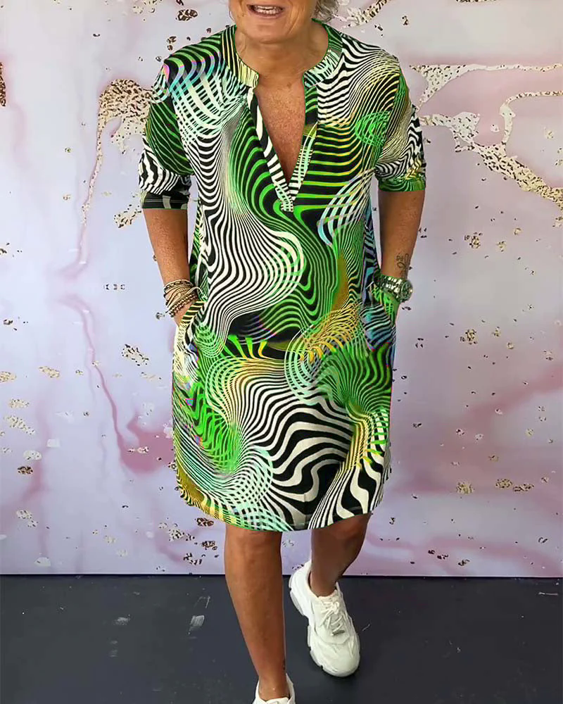 Fashion Canberra I Dalia Vibrant Patterned Dress