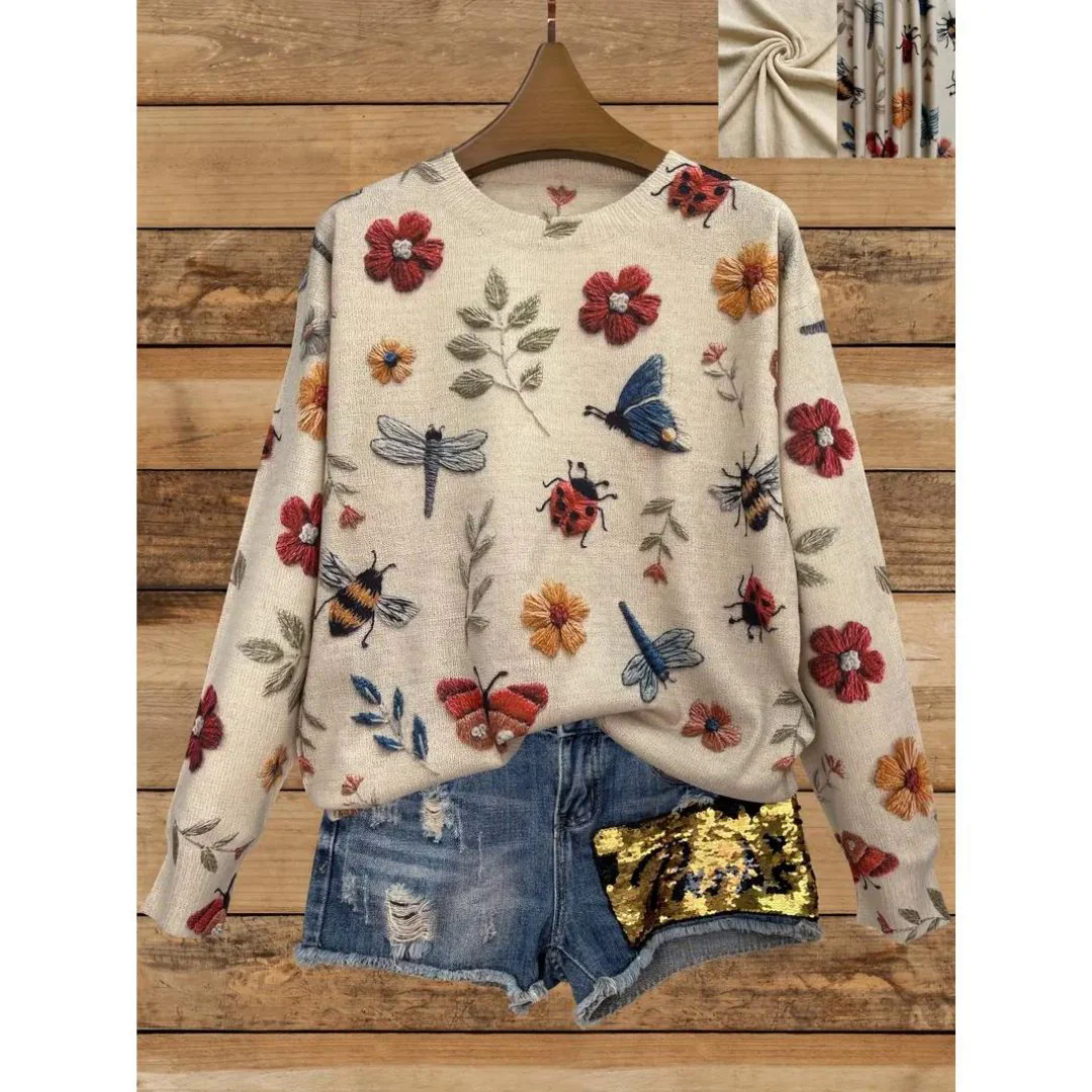 Fashion Canberra I Flora Whimsical Garden Long Sleeves