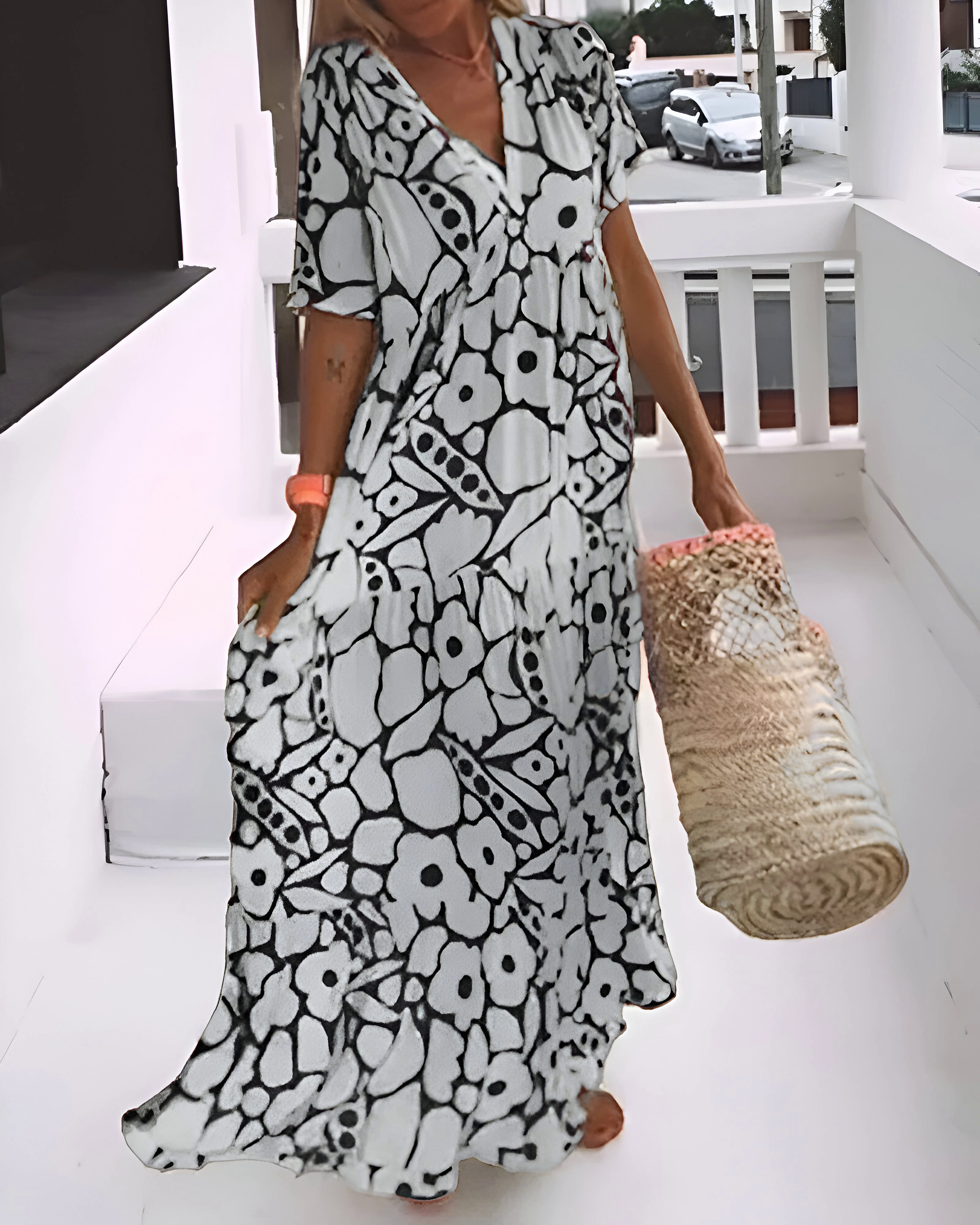 Fashion Canberra I Tina Printed Midi Dress