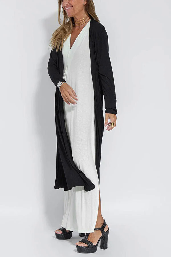 Fashion Canberra I Clara Elegant long dress + matching cardigan FREE
