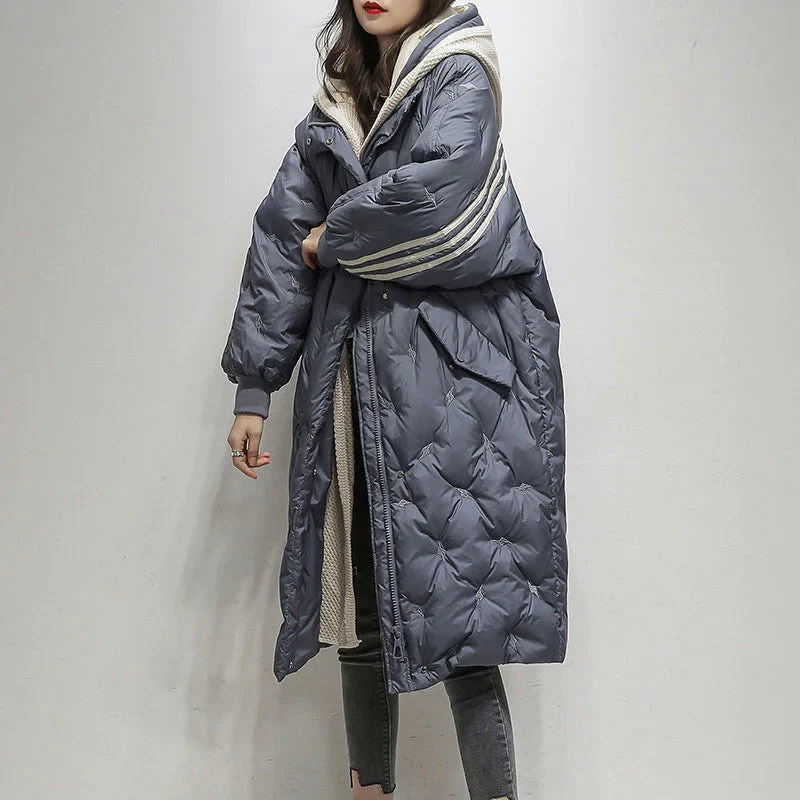 Fashion Canberra I Nara Quilted Hooded Coat