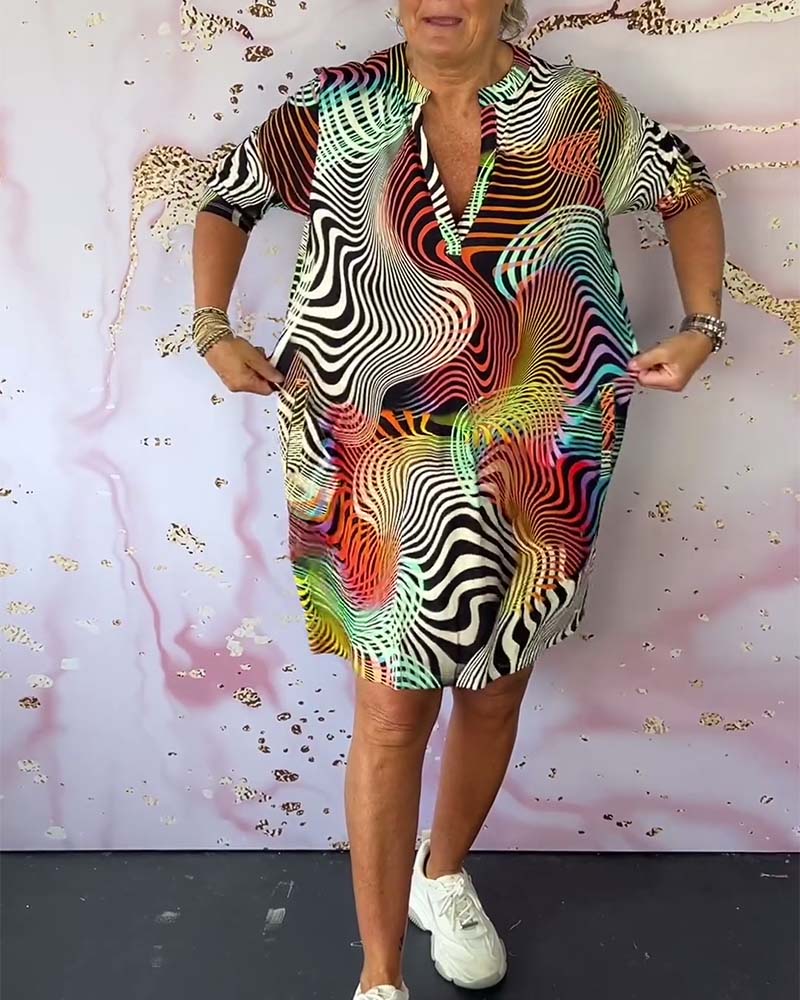 Fashion Canberra I Dalia Vibrant Patterned Dress
