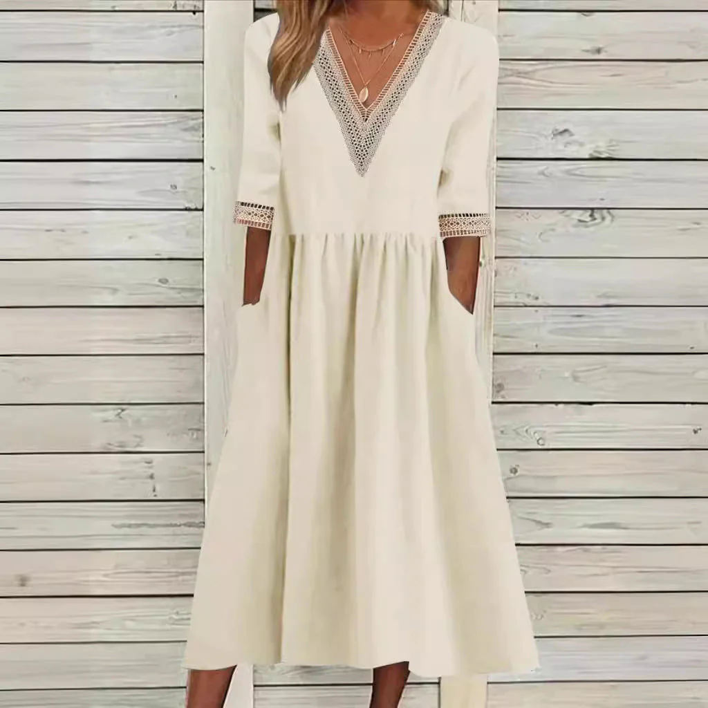 Fashion Canberra I Marila V-Neck Midi Dress