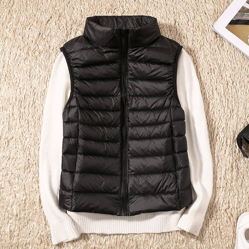 Fashion Canberra I Eliza Lightweight Zip Puffer Vest