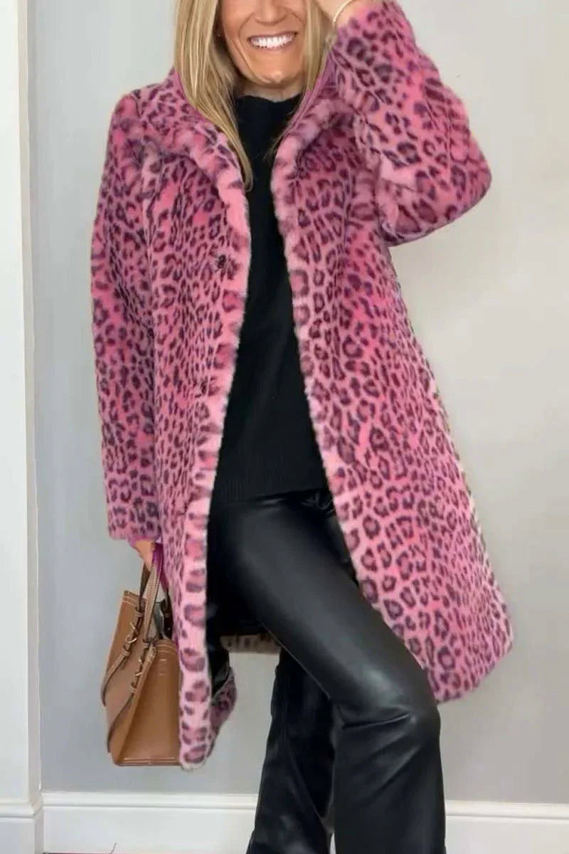 Fashion Canberra I Zyra Leopard Print Coat
